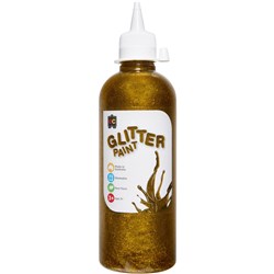 Ec Glitter Paint 500Ml Gold