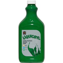 Paint Liquicryl Arcylic Brilliant Green 2Lt