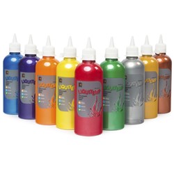 Edvantage Poster Paint 500ml Metallic Red