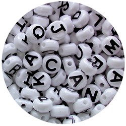 Ec Pony Beads Alphabet Pkt350