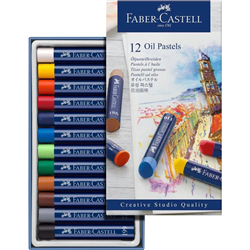 FABER-CASTELL OIL PASTELS Studio Oil Pastels Pack of 12