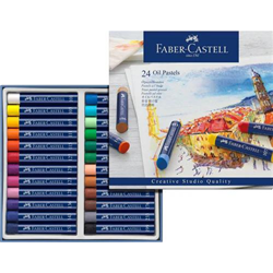 FABER-CASTELL OIL PASTELS Studio Oil Pastels Pack of 24