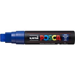 Posca PC-17K Blue 15mm Extra Broad Chisel Paint Marker