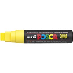 Posca PC-17K Yellow 15mm Extra Broad Chisel Paint Marker