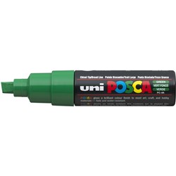 Posca PC-8K Green 8mm Broad Chisel Paint Marker