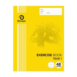 Book Exercise Olympic 48Page Yr1 Qld Ruling 225X175