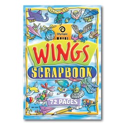 Book Scrap Wings 335X240mm 72Pg