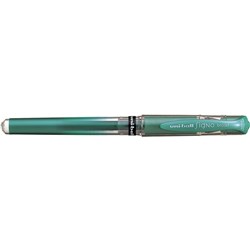 Pen Gel Uniball Signo Um153 Broad Metallic Green