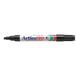 Artline 90 Black Permanent Chisel Marker