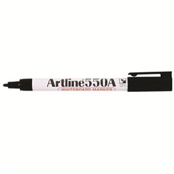 Artline 550A Whiteboard Marker Fine Bullet Black