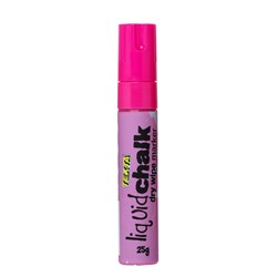 Texta Pink 15mm Jumbo Chisel Dry Wipe Liquid Chalk Marker