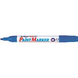 Artline 400XF Blue Bullet Paint Marker