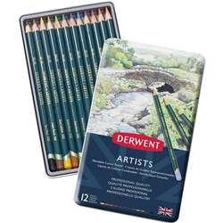 Derwent Artist Assorted Colour Pencils 12's