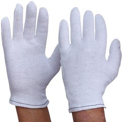 Glove Interlock Poly/Cotton Large