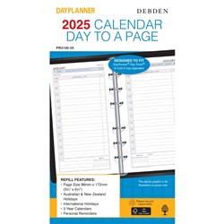 Debden 2025 Dayplanner Executive Month To View Diary Refill