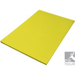 Elk Tissue Paper 500x750mm Light Yellow 500 Sheets Ream