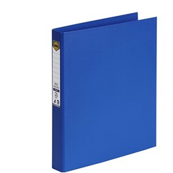 Marbig A4 2 D 25mm Royal Blue PE Binder