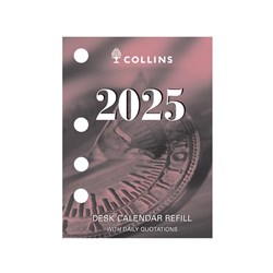 Collins 2025 Side Opening Calendar Refill