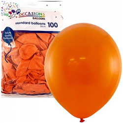 Alpen Orange 30cm Balloons