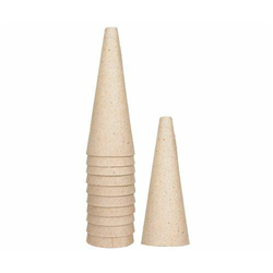 Cardboard Cones - Pack Of 10 - Medium (12cm)