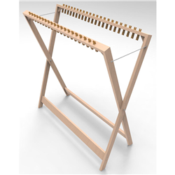 Wooden Drying Rack with Pegs