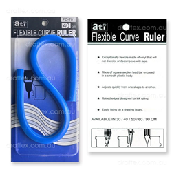 Draftex Flexible Curve Ruler - 40cm