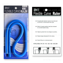 Draftex Flexible Curve Ruler - 60cm