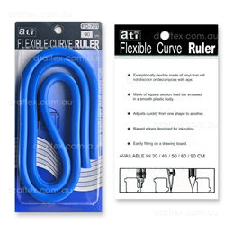 Draftex Flexible Curve Ruler - 90cm