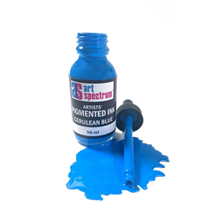 Art Spectrum Pigmented Inks 50ml - Cerulean Blue