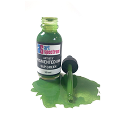 Art Spectrum Pigmented Inks 50ml - Sap Green