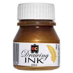 EC Drawing Inks 30ml - Gold