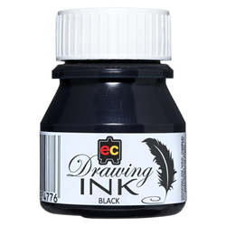 EC Drawing Inks 30ml - Black