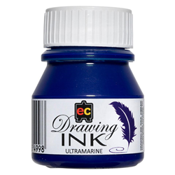 EC Drawing Inks 30ml - Ultramarine Blue