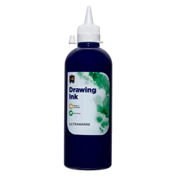 EC Drawing Inks 500ml - Ultramarine Blue