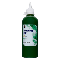 EC Drawing Inks 500ml - Olive