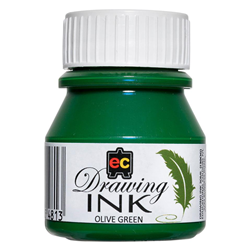 EC Drawing Inks 30ml - Olive Green