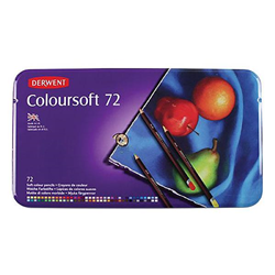 Derwent Coloursoft Pencil Tin Sets - Tin 72