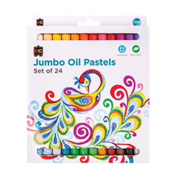 EC Jumbo Oil Pastel Set of 24