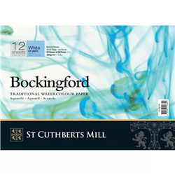 Bockingford Watercolour Paper Pads 300gsm 12sht A4