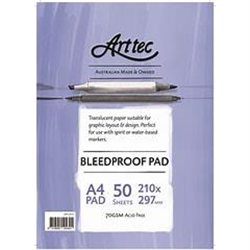 Arttec Bleedproof Pads - A4