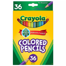 Crayola Coloured Pencils - 36 Pack