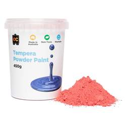 E.C Tempera Powder Paint - 450gm - Red