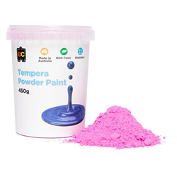 E.C Tempera Powder Paint - 450gm - Pink