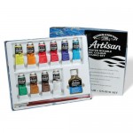Winsor & Newton Artisan Water Mixable Oil Colour Studio Set 10x37ml paints plus 