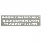 CELCO LETTERING STENCIL 5mm